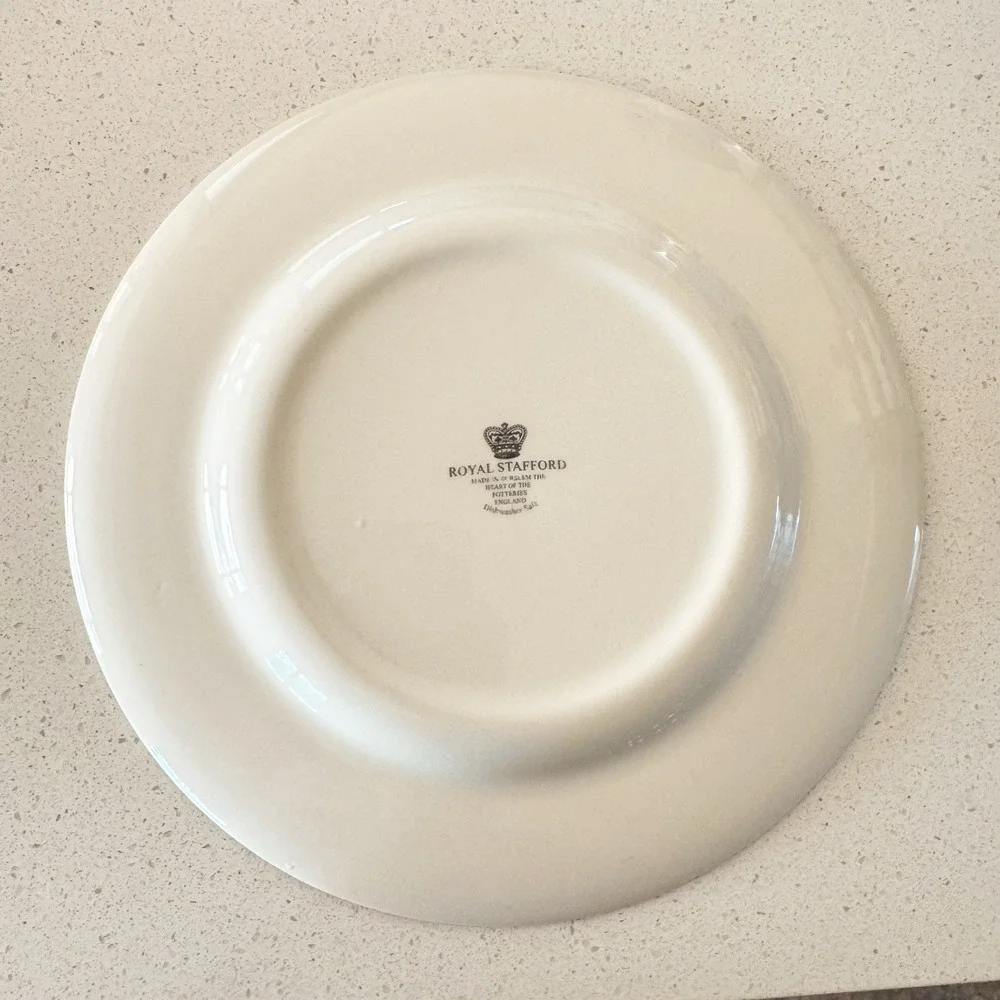 Royal Stafford Thanksgiving Pheasant Dinner Plates Made In England 11